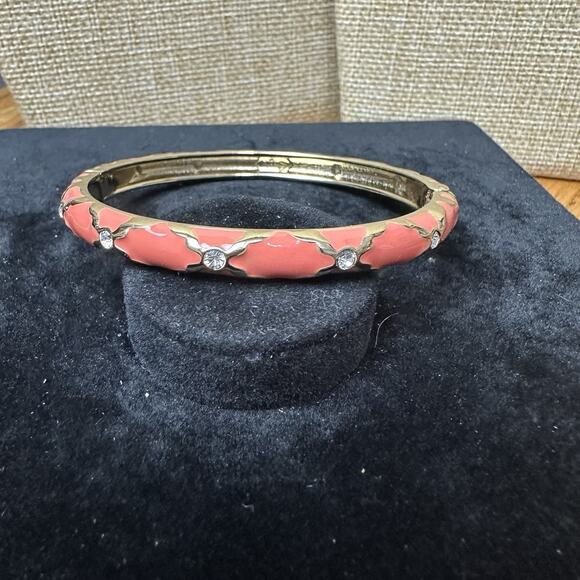 Sequin Nordstrom Multicolor Gold Tone Statement Enamel Bangle Bracelet # 198 - Picture 1 of 3